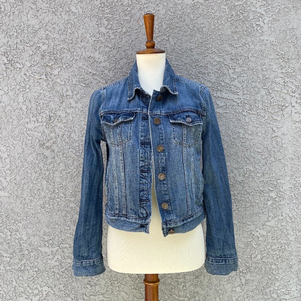J. Crew Indigo Denim Jacket size Small